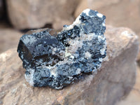 Natural Schorl Black Tourmaline Specimens x 12 From Erongo, Namibia