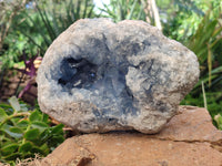 Natural Celestite Geode Specimen x 1 From Sakoany, Madagascar