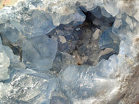 Natural Celestite Geode Specimen x 1 From Sakoany, Madagascar