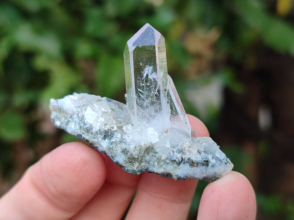 Natural Mixed Matrix Brandberg Quartz Clusters x 20 From Brandberg, Namibia