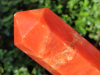 Polished Deep Orange Twist Calcite Tower x 1 From Maevantanana, Madagascar