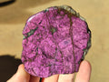 Polished On One Side Purpurite Slabs x 6 From Namibia - Toprock Gemstones and Minerals 