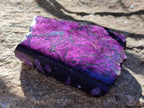 Polished On One Side Purpurite Slabs x 6 From Namibia - Toprock Gemstones and Minerals 