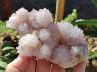 Natural Amethyst Spirit Quartz Clusters x 4 From Boekenhouthoek, South Africa