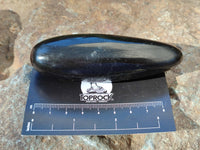 Polished Black Basalt Massage Wands x 12 From Madagascar