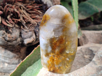 Polished Neolite Standing Free Forms x 6 From Prieska, South Africa