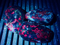 Polished Ruby Corundum In Chrome Verdite Free Forms x 12 From Zimbabwe - Toprock Gemstones and Minerals 