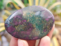 Polished Ruby Corundum In Chrome Verdite Free Forms x 12 From Zimbabwe - Toprock Gemstones and Minerals 