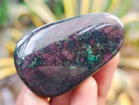Polished Ruby Corundum In Chrome Verdite Free Forms x 12 From Zimbabwe - Toprock Gemstones and Minerals 