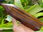 Polished Banded Tiger Iron Tower x 1 From Northern Cape, South Africa - Toprock Gemstones and Minerals 