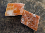 Natural Sunset Orange Calcite Specimens x 12 From Spitzkop, Namibia - Toprock Gemstones and Minerals 