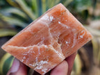 Natural Sunset Orange Calcite Specimens x 12 From Spitzkop, Namibia - Toprock Gemstones and Minerals 