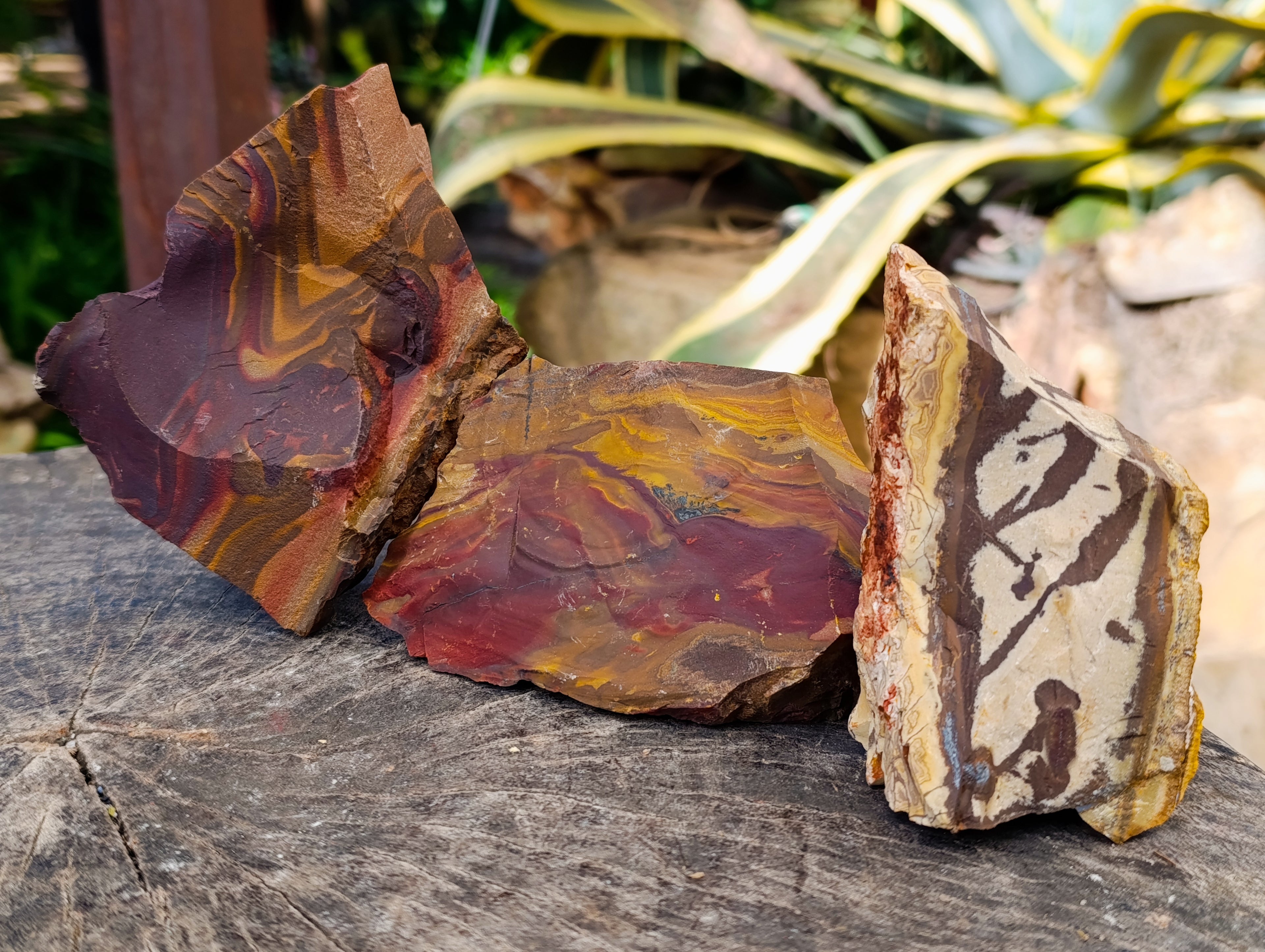 Natural Nguni Jasper Cobbed Specimens x 14 From Prieska, South Africa - Toprock Gemstones and Minerals 