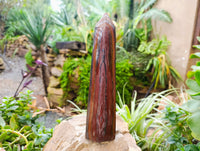 Polished Banded Tiger Iron Tower x 1 From Northern Cape, South Africa - Toprock Gemstones and Minerals 