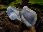 Natural Blue Lace Agate Geode Specimens x 12 From Nsanje, Malawi - Toprock Gemstones and Minerals 