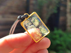 Hand Made Specially Selected Mixed Crystal Pendants - Set in Resin x 6 From Southern Africa - Toprock Gemstones and Minerals 