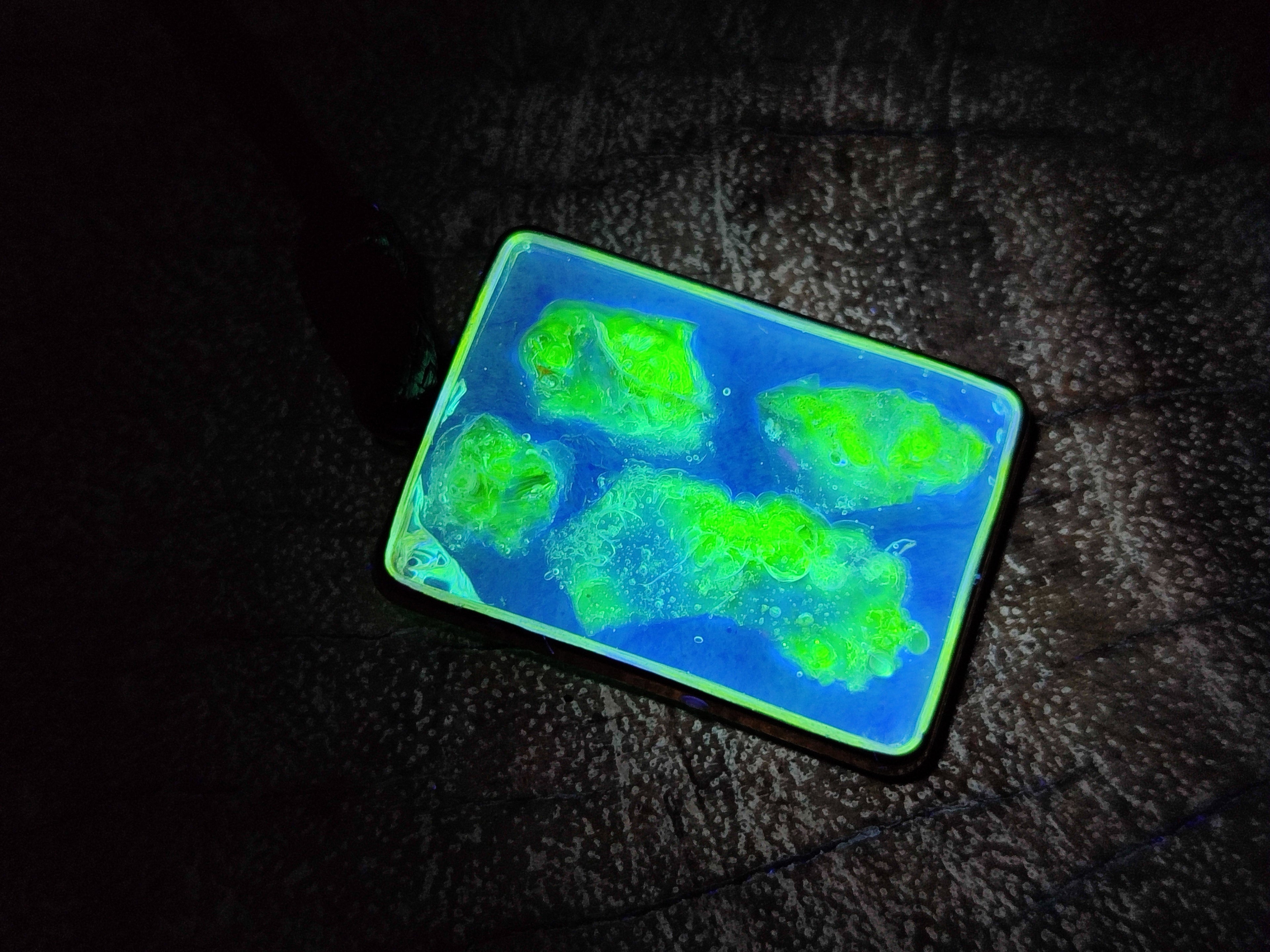 Hand Made Specially Selected Mixed Crystal Pendants - Set in Resin x 6 From Southern Africa - Toprock Gemstones and Minerals 