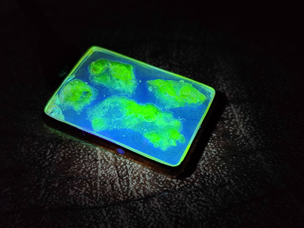 Hand Made Specially Selected Mixed Crystal Pendants - Set in Resin x 6 From Southern Africa - Toprock Gemstones and Minerals 