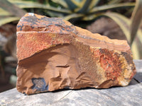 Natural Tiger's Eye Cutting Material x 14 From Prieska, South Africa