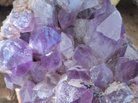 Natural Jacaranda Amethyst Quartz Cluster x 1 From Mumbwa, Zambia