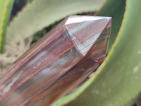 Polished Banded Tiger Iron Tower x 1 From Northern Cape, South Africa