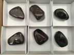 Polished Ruby Corundum In Chrome Verdite Free Forms x 6 From Zimbabwe - Toprock Gemstones and Minerals 