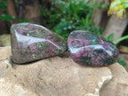 Polished Ruby Corundum In Chrome Verdite Free Forms x 6 From Zimbabwe - Toprock Gemstones and Minerals 