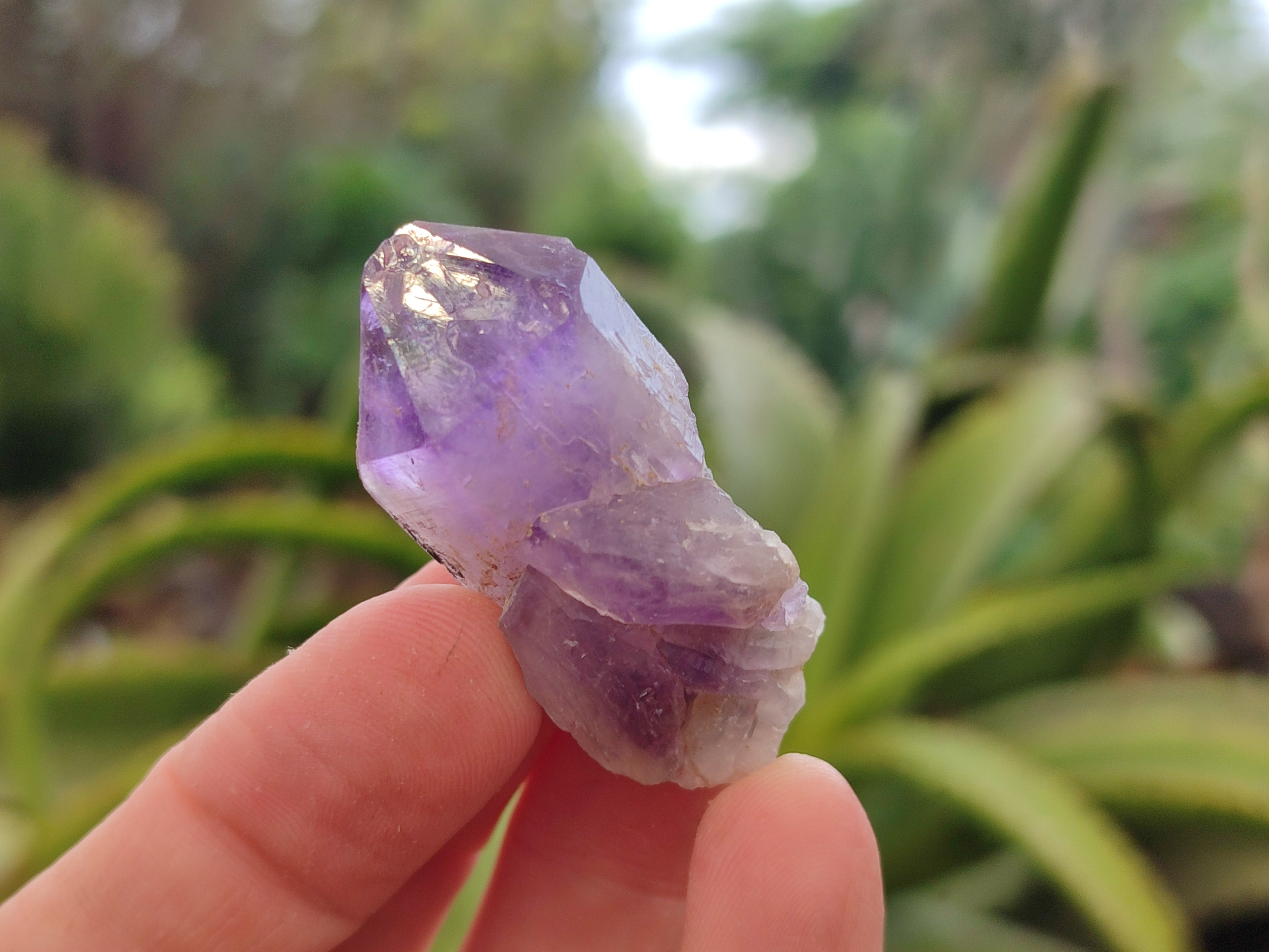 Natural Dark Purple Amethyst and Hematoid Single Quartz Crystals x 2.51 Kg Lot From Zambia - Toprock Gemstones and Minerals 