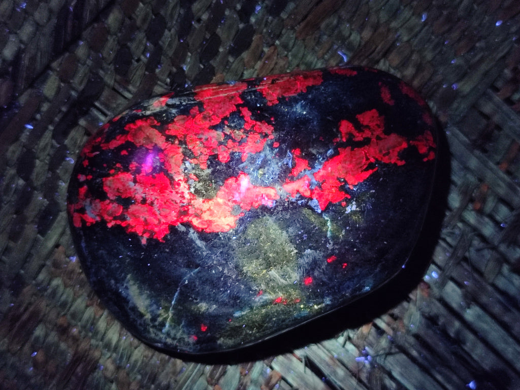 Polished Ruby Corundum In Chrome Verdite Free Forms x 6 From Zimbabwe - Toprock Gemstones and Minerals 