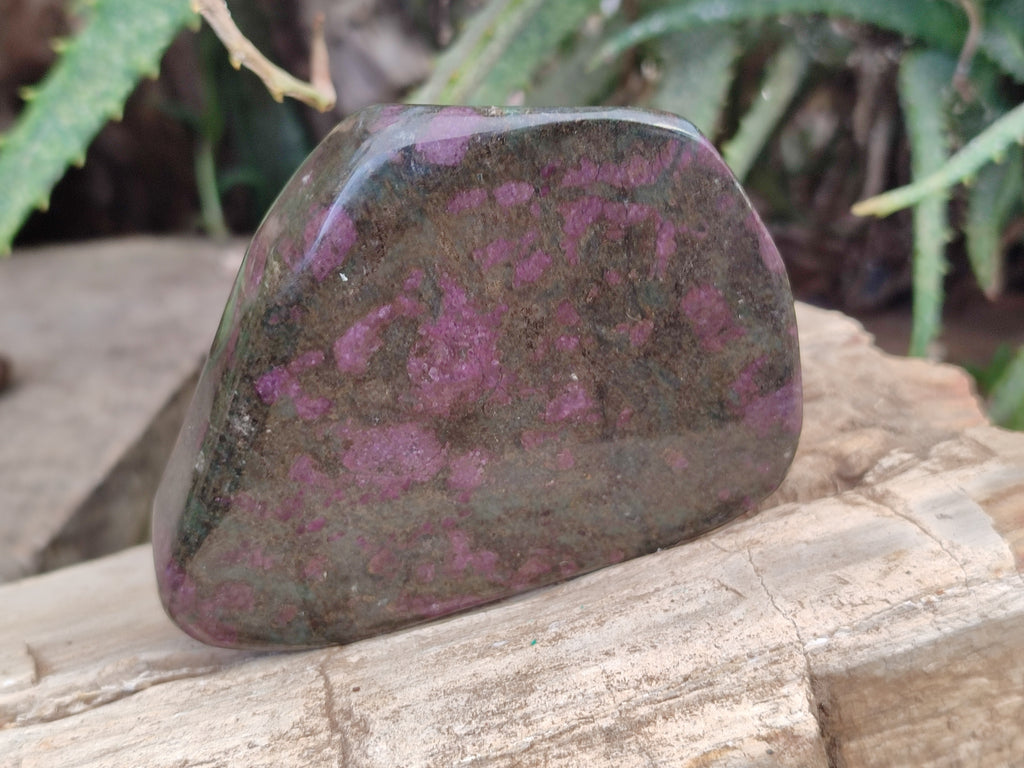 Polished Ruby Corundum In Chrome Verdite Free Forms x 6 From Zimbabwe - Toprock Gemstones and Minerals 