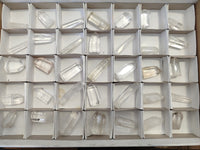 Polished Clear Quartz Crystals x 35 From Madagascar