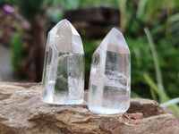 Polished Clear Quartz Crystals x 35 From Madagascar