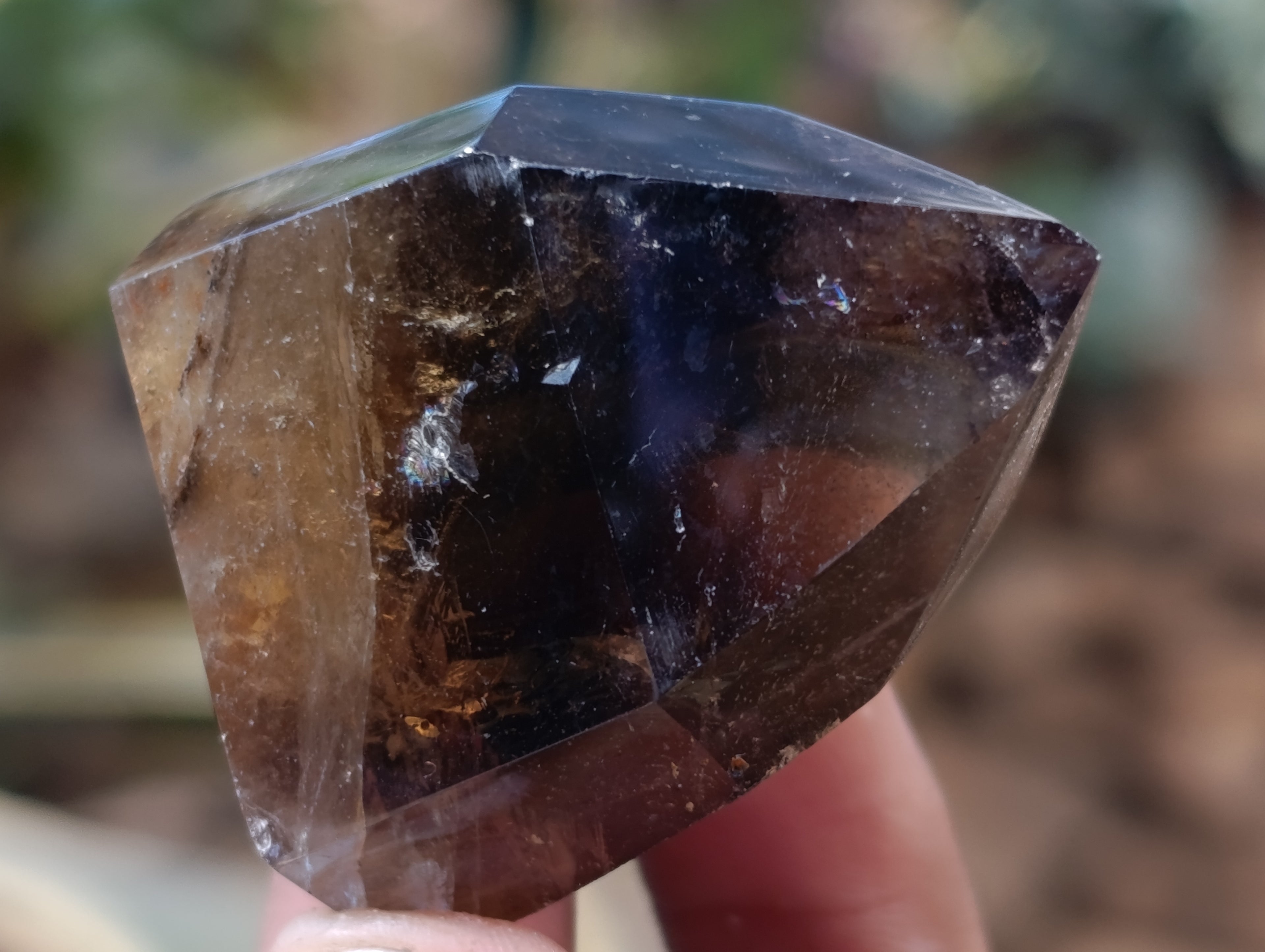 Polished Smokey Quartz Crystals x 12 From Madagascar - Toprock Gemstones and Minerals 