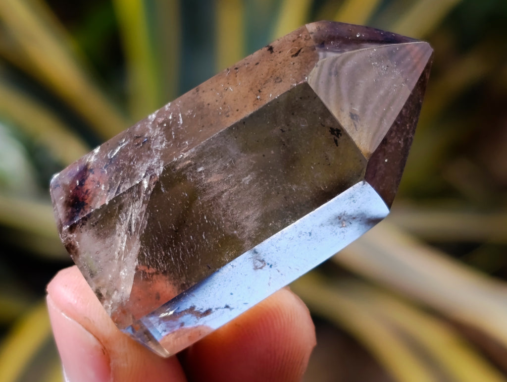 Polished Smokey Quartz Crystals x 12 From Madagascar - Toprock Gemstones and Minerals 