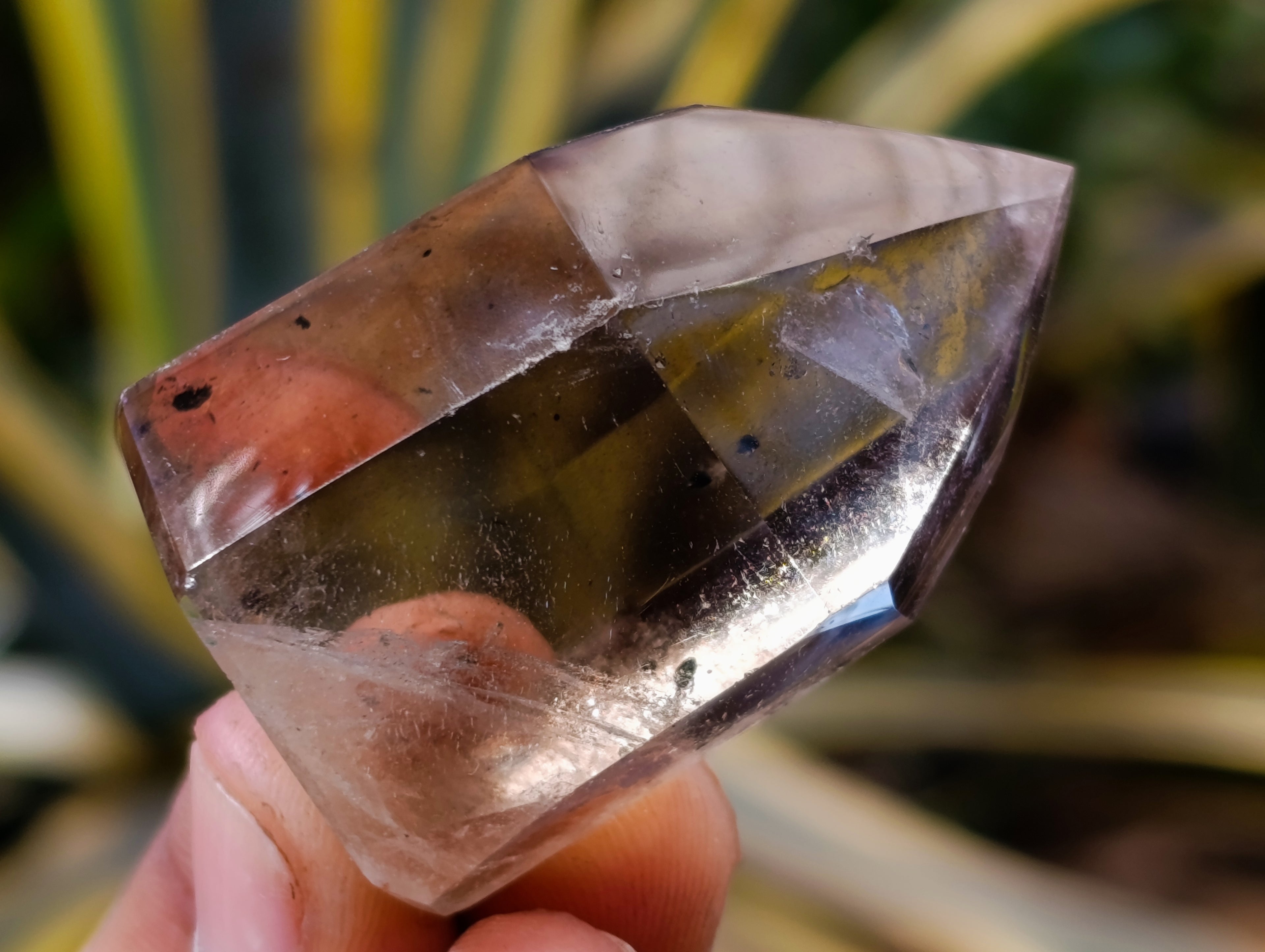 Polished Smokey Quartz Crystals x 12 From Madagascar - Toprock Gemstones and Minerals 