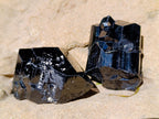 Natural Schorl Black Tourmaline with Hyalite Opal Specimens x 35 From Erongo, Namibia - Toprock Gemstones and Minerals 