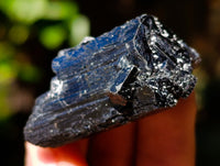 Natural Schorl Black Tourmaline with Hyalite Opal Specimens x 35 From Erongo, Namibia