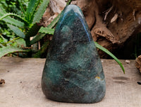 Polished Green Fuchsite Standing Free Forms x 1 From Madagascar