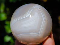 Polished Banded Agate Spheres x 6 From Madagascar