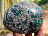 Polished Emerald Mica In Matrix Free Forms x 6 From Mutoko, Zimbabwe