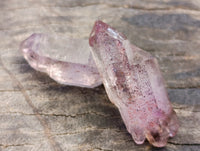 Natural Smokey Window Amethyst Crystals x 0.64 Kg Lot From Chiredzi, Zimbabwe