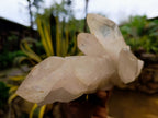 Natural Quartz Clusters x 4 From Madagascar - Toprock Gemstones and Minerals 