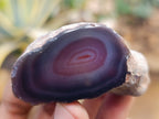 Polished On One Side Red Sashe River Agate Nodules x 24 From Zimbabwe - Toprock Gemstones and Minerals 