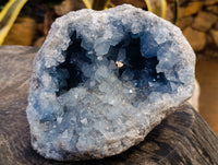 Natural Celestite Geode Specimens x 1 From Sakoany, Madagascar