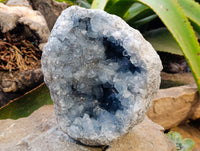 Natural Celestite Geode Specimens x 1 From Sakoany, Madagascar