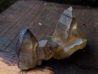 Natural Smokey Quartz Clusters with Hyalite and Tourmaline x 35 From Erongo, Namibia