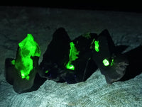 Natural Smokey Quartz Clusters with Hyalite and Tourmaline x 35 From Erongo, Namibia
