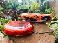 Polished Carnelian Bowls x 3 From Madagascar