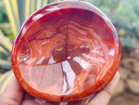 Polished Carnelian Bowls x 3 From Madagascar