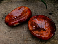 Polished Carnelian Bowls x 3 From Madagascar